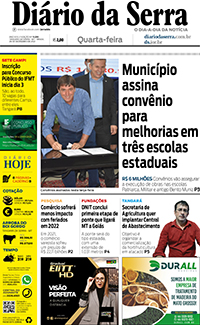 Edição impressa de 29/12/2021