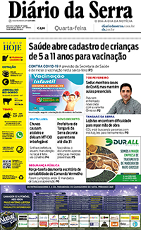 Edição impressa de 19/01/2022