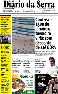 Edição impressa de 21/01/2022