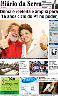 Edição impressa de 27/10/2014