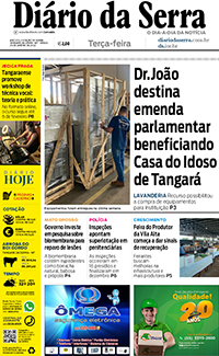 Edição impressa de 25/01/2022