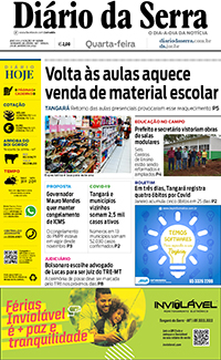 Edição impressa de 26/01/2022