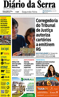 Edição impressa de 14/02/2022