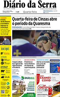 Edição impressa de 02/03/2022