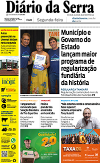 Edição impressa de 14/03/2022