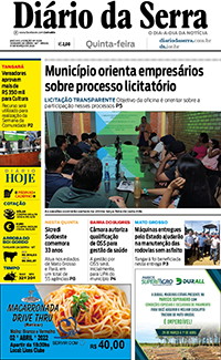 Edição impressa de 31/03/2022