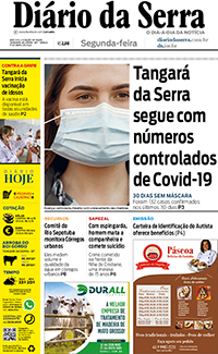 Edição impressa de 11/04/2022