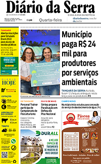 Edição impressa de 13/04/2022