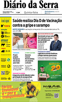 Edição impressa de 28/04/2022