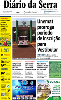 Edição impressa de 04/05/2022