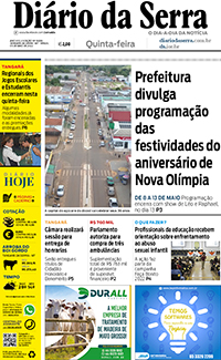 Edição impressa de 05/05/2022