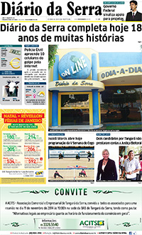 Edição impressa de 11/11/2014