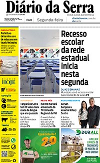 Edição impressa de 11/07/2022