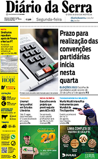 Edição impressa de 18/07/2022