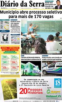 Edição impressa de 13/11/2014