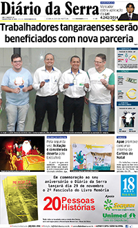 Edição impressa de 14/11/2014