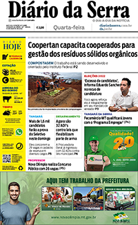 Edição impressa de 10/08/2022