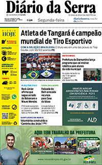 Edição impressa de 15/08/2022