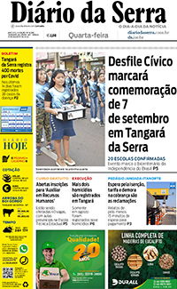 Edição impressa de 31/08/2022