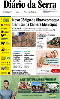 Edição impressa de 13/09/2022