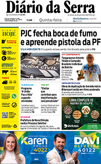 Edição impressa de 15/09/2022