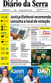 Edição impressa de 26/09/2022