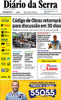 Edição impressa de 29/09/2022