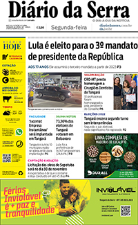 Edição impressa de 31/10/2022