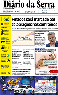 Edição impressa de 01/11/2022