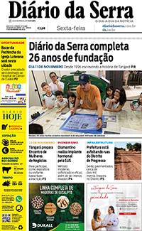 Edição impressa de 11/11/2022