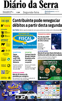 Edição impressa de 21/11/2022