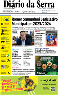 Edição impressa de 30/11/2022
