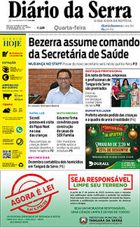 Edição impressa de 07/12/2022