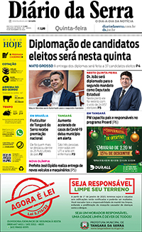 Edição impressa de 15/12/2022