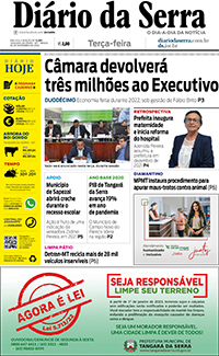 Edição impressa de 20/12/2022