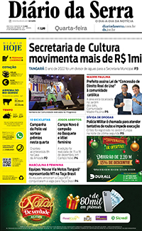 Edição impressa de 21/12/2022