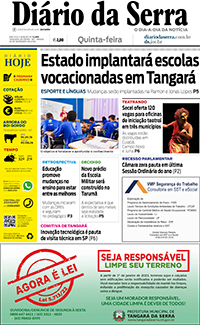 Edição impressa de 22/12/2022