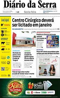 Edição impressa de 23/12/2022