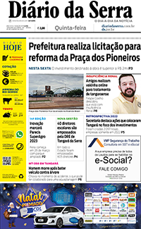 Edição impressa de 05/01/2023