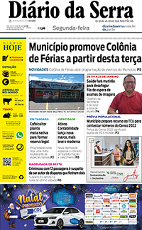 Edição impressa de 09/01/2023