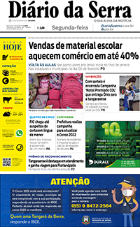 Edição impressa de 16/01/2023