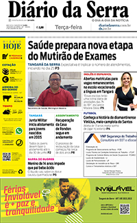 Edição impressa de 17/01/2023