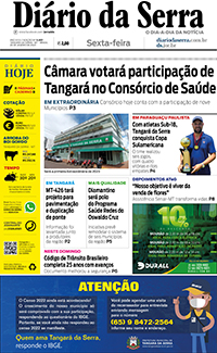 Edição impressa de 20/01/2023