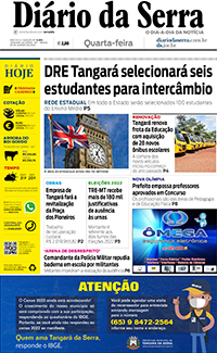 Edição impressa de 25/01/2023