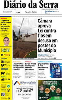 Edição impressa de 17/02/2023
