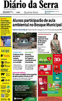 Edição impressa de 08/03/2023