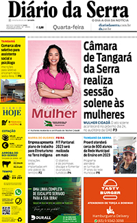 Edição impressa de 15/03/2023