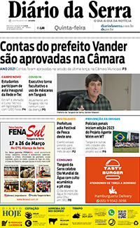 Edição impressa de 23/03/2023