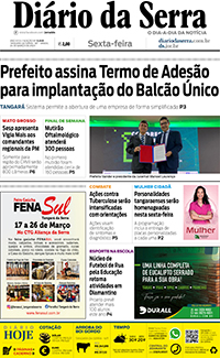 Edição impressa de 24/03/2023