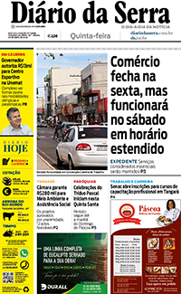 Edição impressa de 06/04/2023